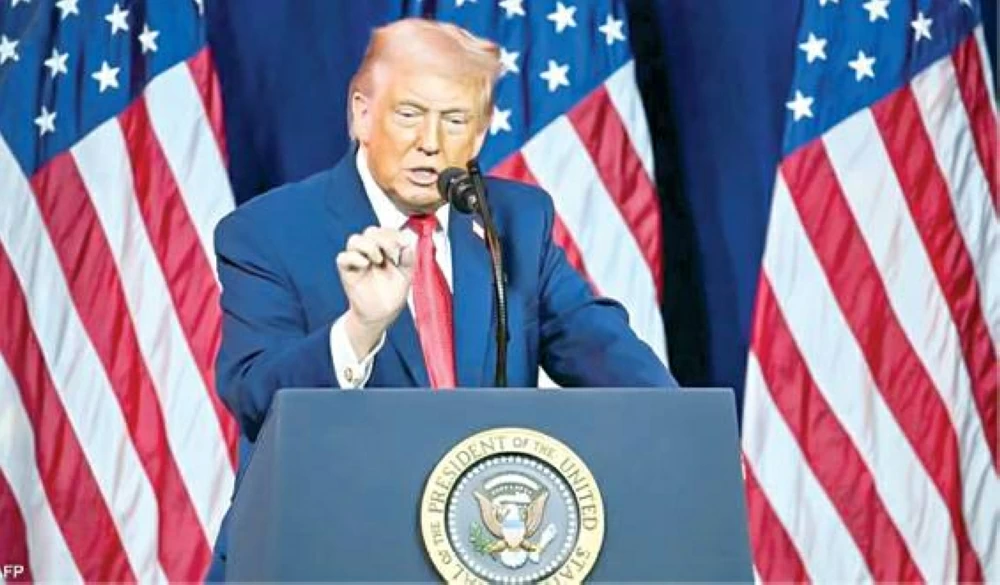 ترامب: ندرس مجموعة من الردود على الاضطرابات المتصاعدة في إيران بما في ذلك الخيارات العسكرية