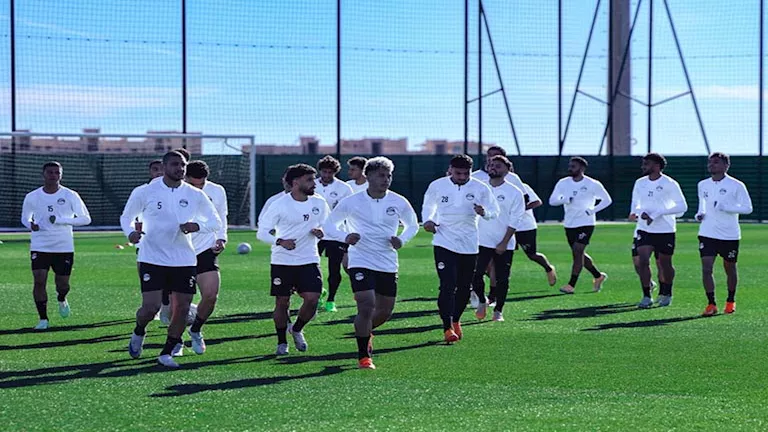 منتخب مصر يواصل تدريباته الجماعية استعدادا لمواجهة السنغال